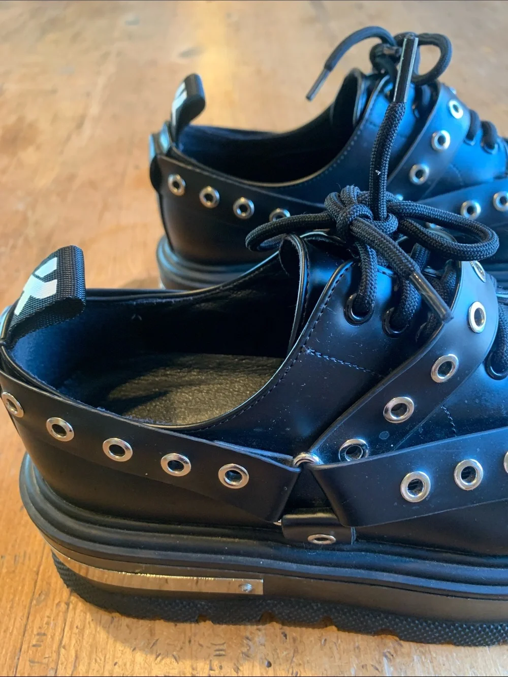 Koi Footwear black studded